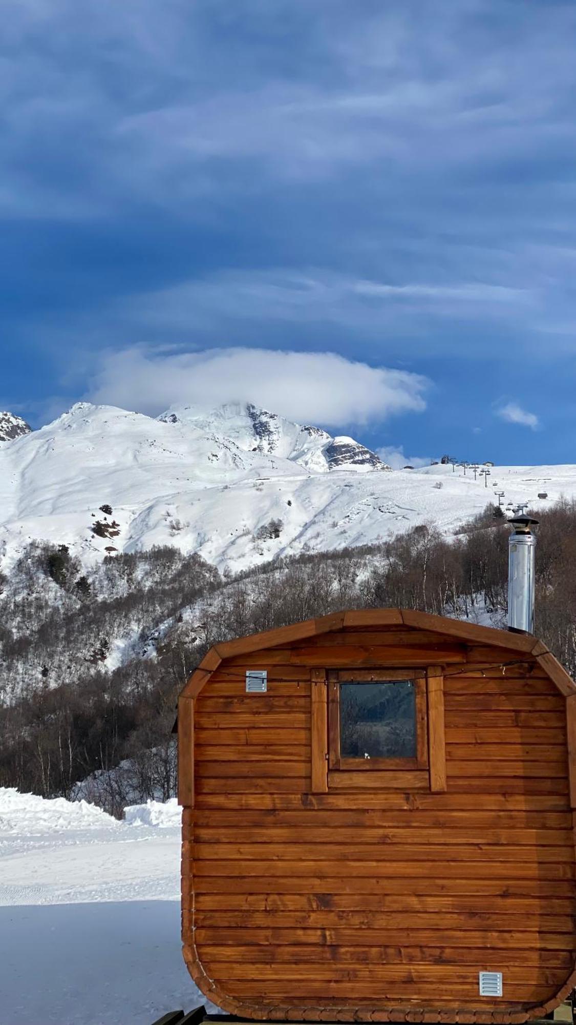 Sauna Tetnuldi Mestia Ngoại thất bức ảnh
