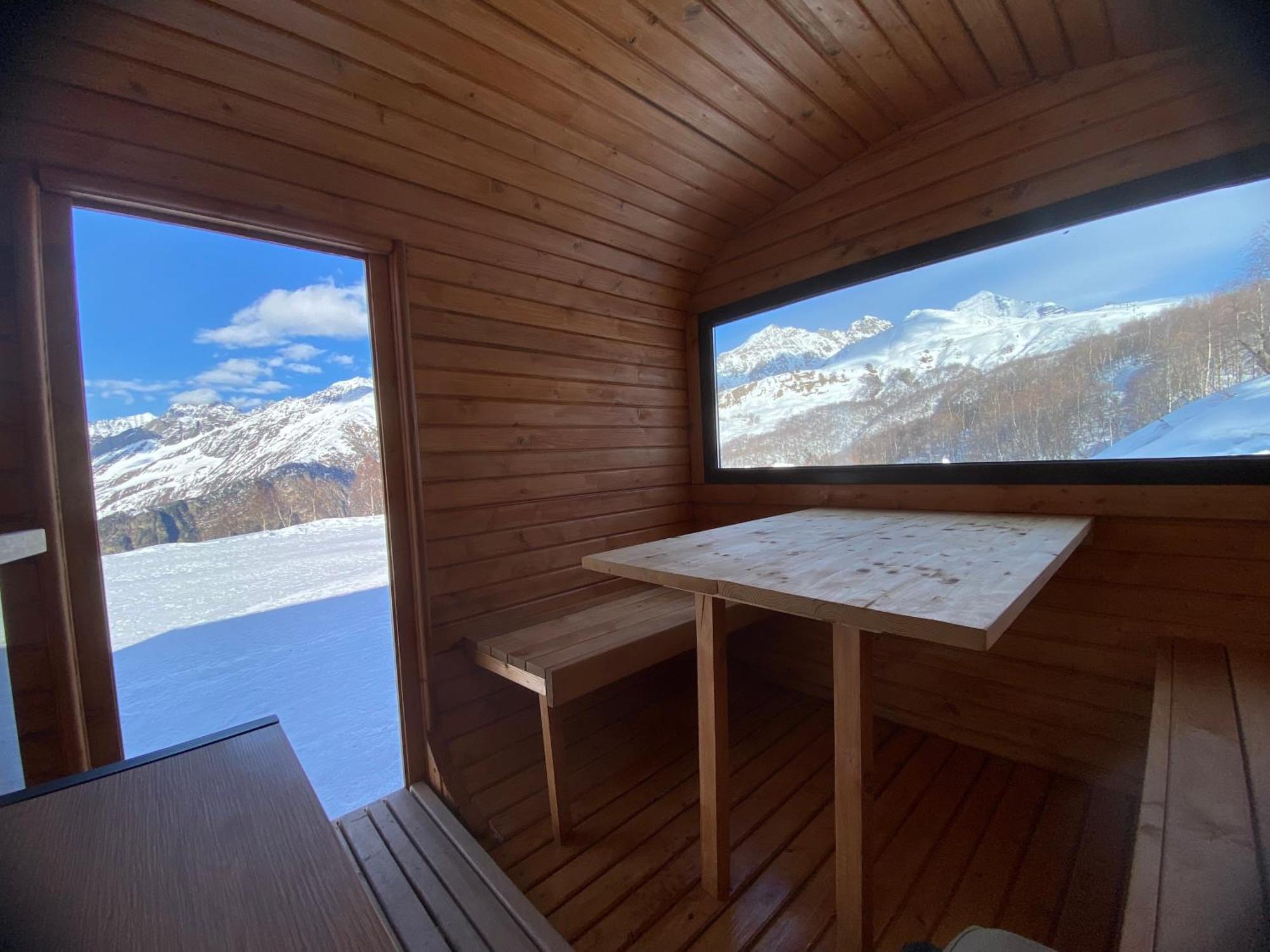 Sauna Tetnuldi Mestia Ngoại thất bức ảnh